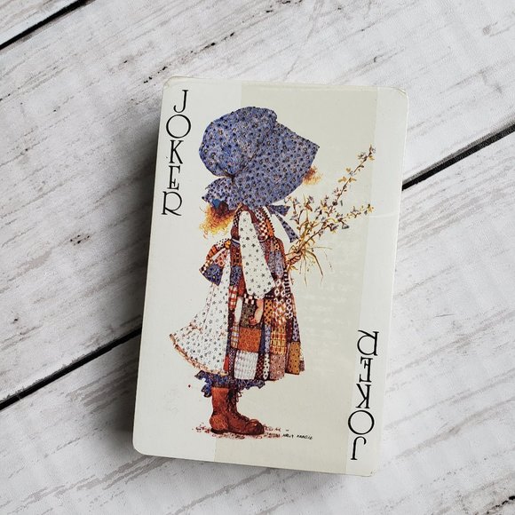 HOLLY HOBBIE Vintage Playing Cards - Complete w/2 Decks, 1 unused still sealed - Picture 10 of 10